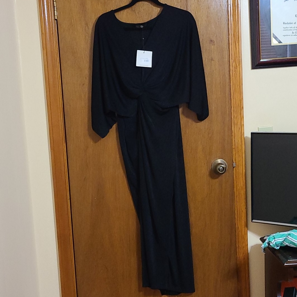 Missguided slinky kimono dress